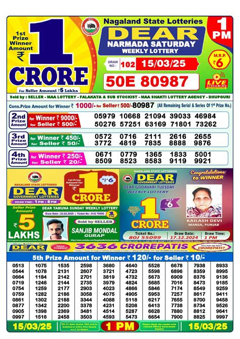 dear lottery sambad 15 tarik|Lottery Sambad 15 Tarik Result 1 PM, 6 PM, 8 PM .